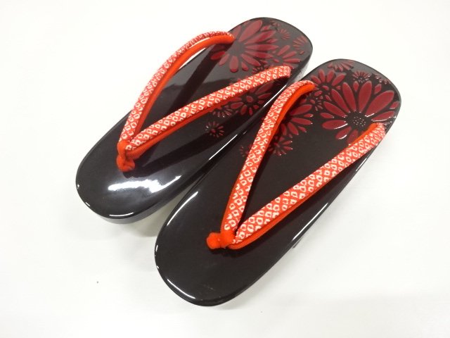 未使用品　桐下駄(23センチ)
